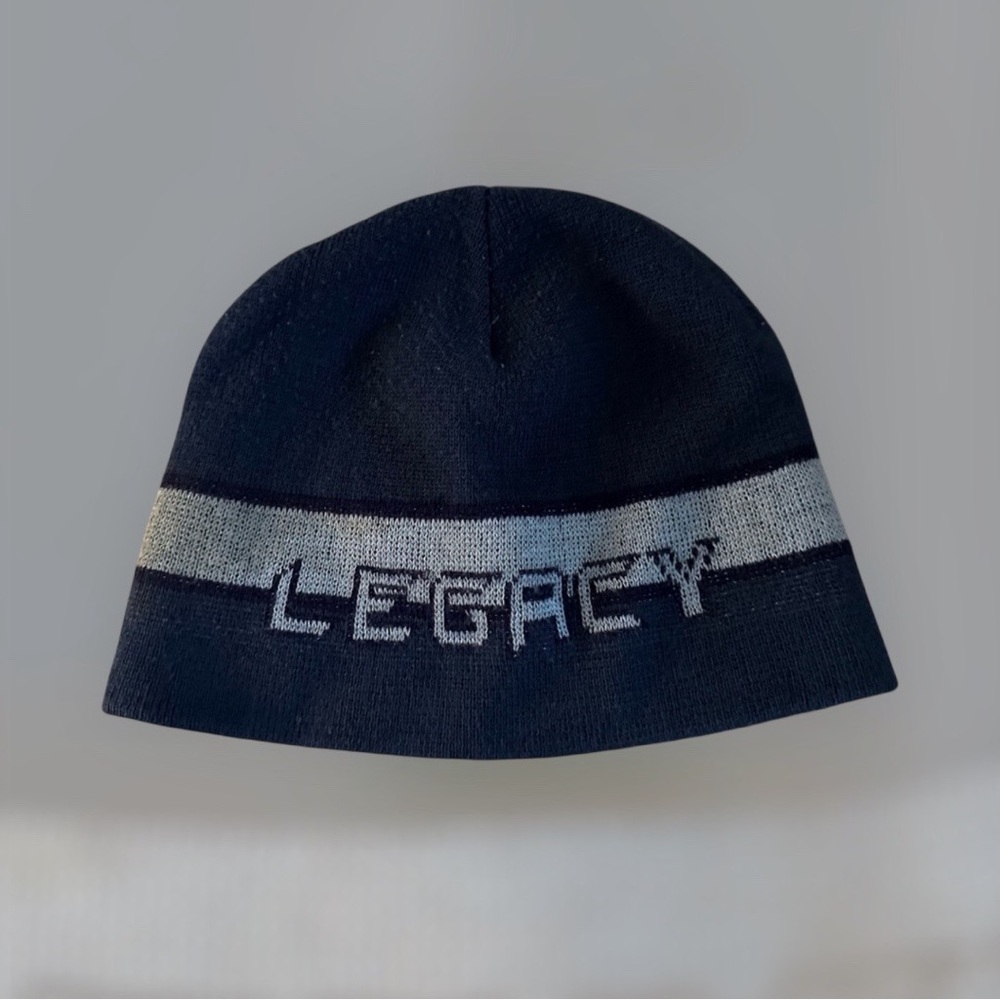 Legacy Navy and Gray Beanie (minor piling)